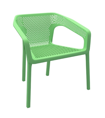 Stylee Cafe Arm Chair Lime Green at Best Price in Bangladesh