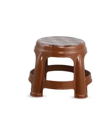 Buy Round Stool Medium (Printed) Eagle Brown Online in Bangladesh at Best Prices