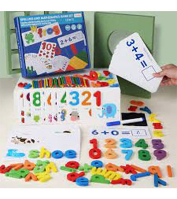 Wooden Word Games English 26 Letters Recognition Alphabet Toddler Early Toy
