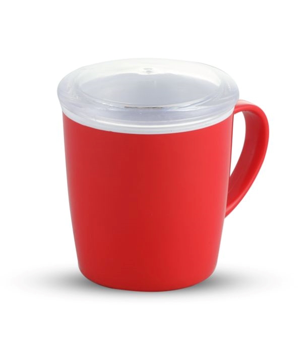 Buy Paris Mug 350 ML With Lid-White 