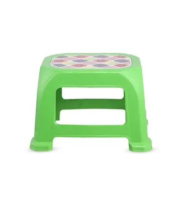 Picture of Net Stool Medium (Printed) - Green