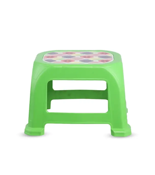 Picture of Net Stool Medium (Printed) - Green