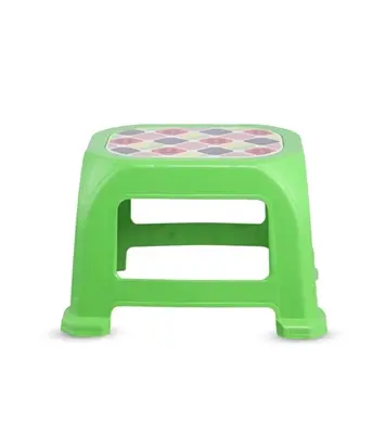 Picture of Net Stool Medium (Printed) - Green