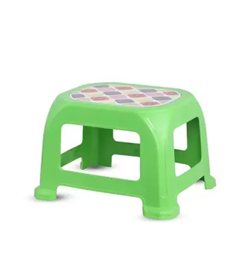 Picture of Net Stool Medium (Printed) - Green