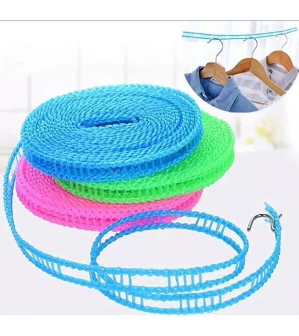 Buy 8 Meter Anti Slip Clothesline Cloth Hanging Rope at Best Price In Bangladesh