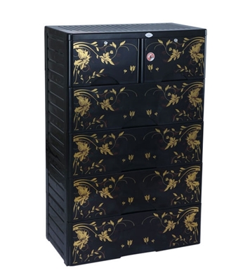 Picture of RFL Wardrobe Double 5D KD Elegant - Gold