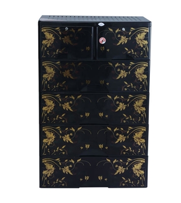 Picture of RFL Wardrobe Double 5D KD Elegant - Gold