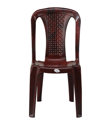 Picture of Plastic Chair W/O Arm Pati Rose Wood