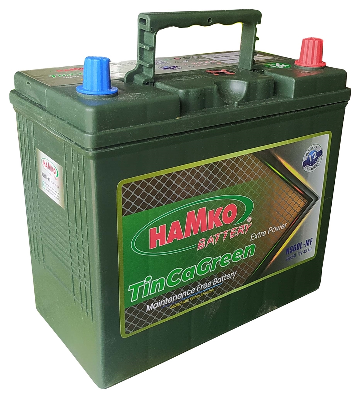 Picture of Hamko Car Battery NS60L SMF 12M Tincagreen