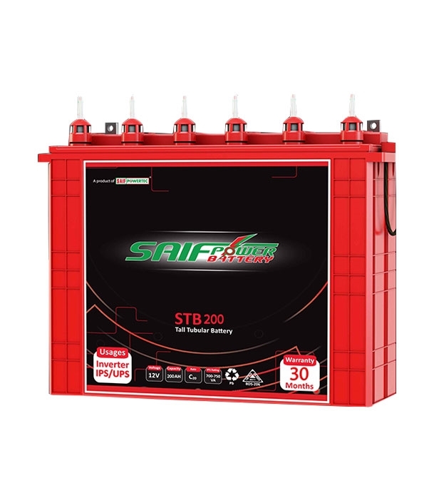 Picture of Tall Tubular 200ah Saif Battery