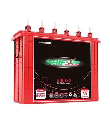 Picture of Tall Tubular 150ah Saif Battery