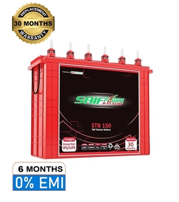 Picture of Tall Tubular 150ah Saif Battery