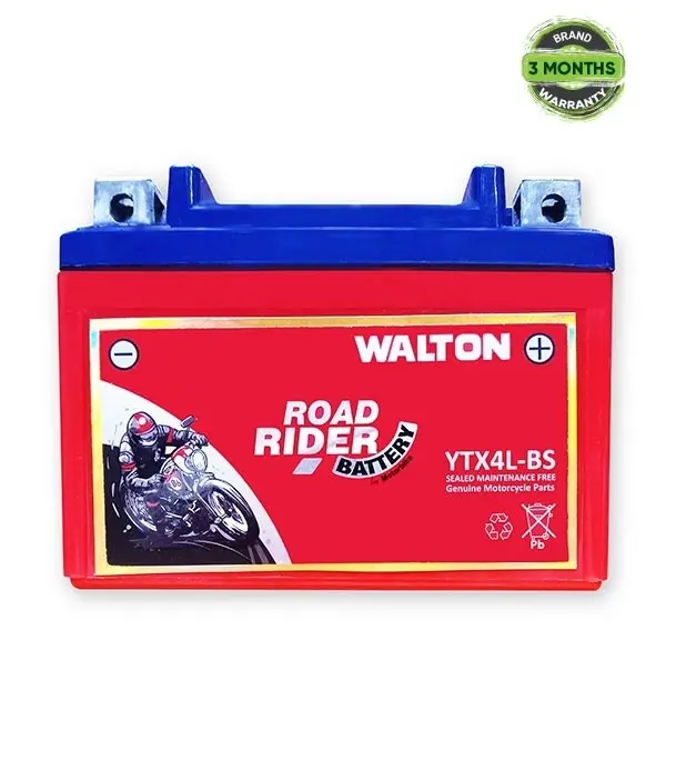 Picture of Walton Bike Battery SMF YTX 12N4 AH