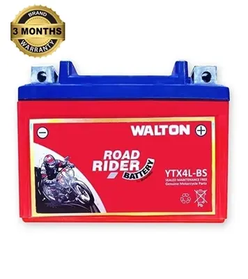 Picture of Walton Bike Battery SMF YTX 12N4 AH