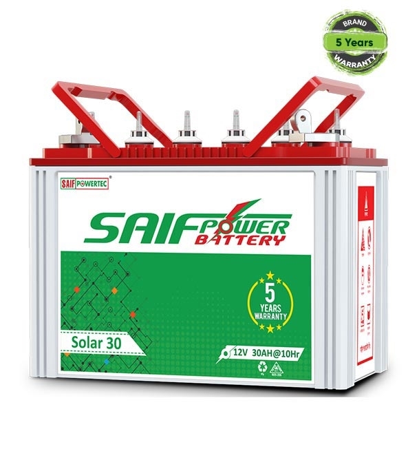 Picture of Saif Power 12V 30AH Solar Battery