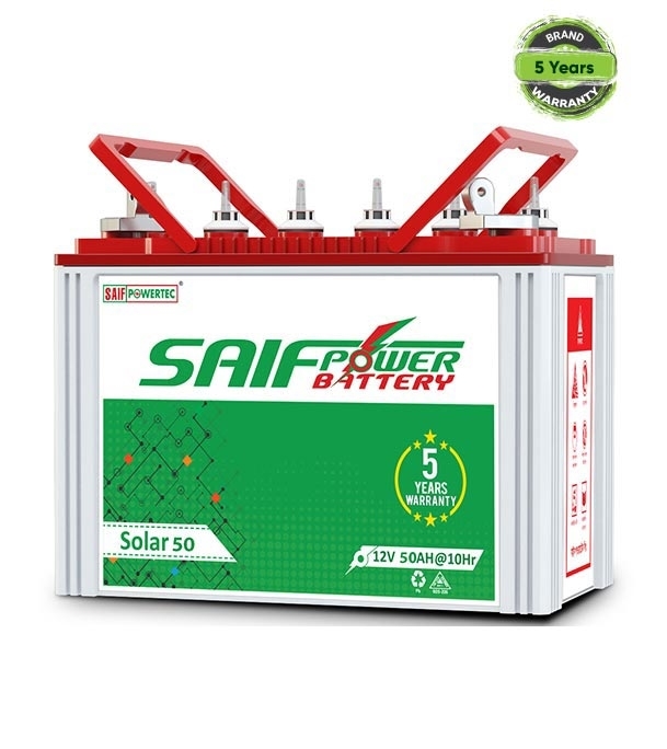 Picture of Saif Power 12V 50AH Solar Battery