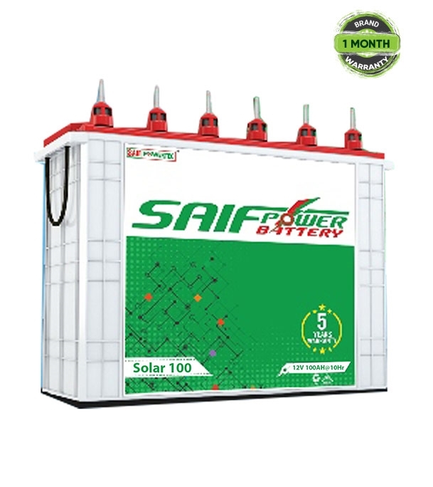 Picture of Saif Power 12V 100AH Solar Battery
