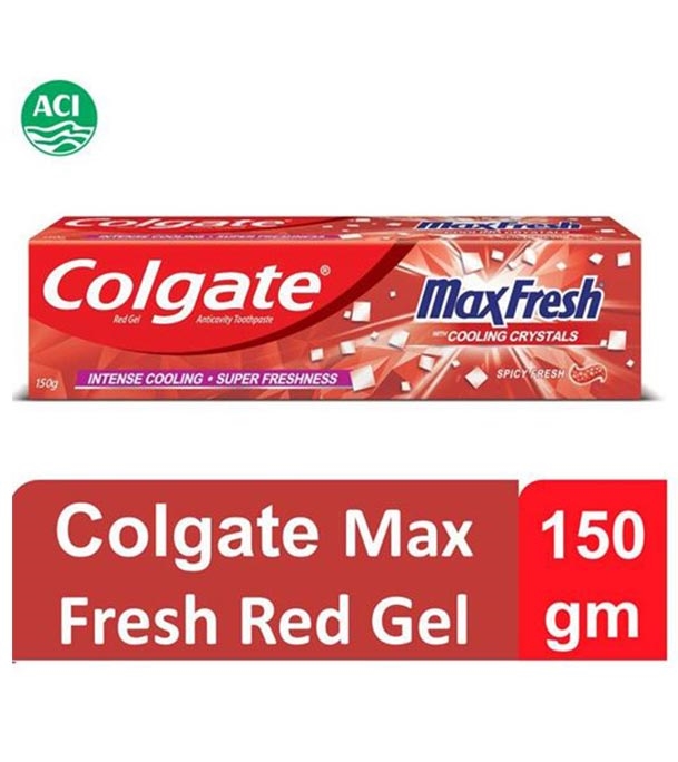 Buy Colgate Max Fresh Red Gel 150gm at Best Price In Bangladesh