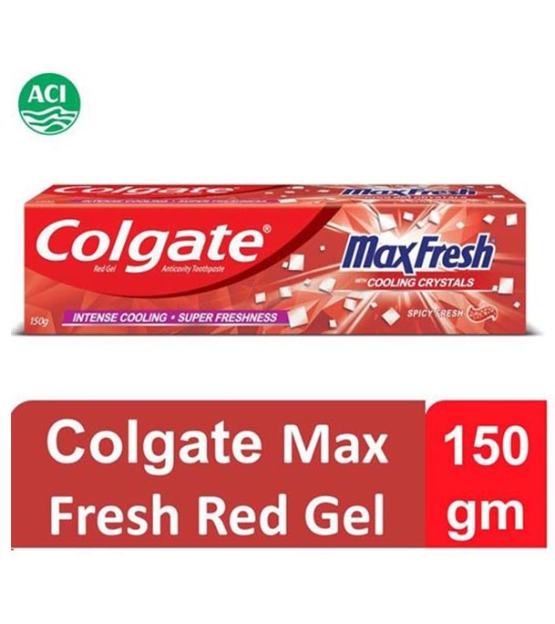 Buy Colgate Max Fresh Red Gel 150gm at Best Price In Bangladesh