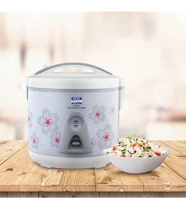 Buy KENT Delight Electric Rice Cooker 1.8 L White Online at Best Price