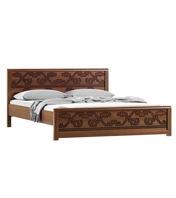 Regal Jamdani Wooden King Bed Best Price in Bangladesh