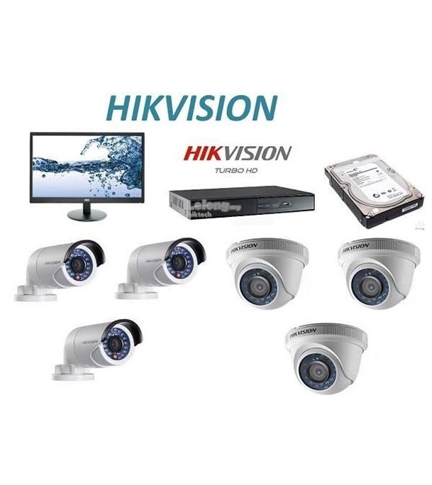 Picture of 6 HD Camera Full Package with Monitor 22"