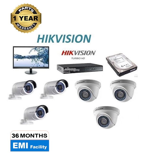 Picture of 6 HD Camera Full Package with Monitor 22"