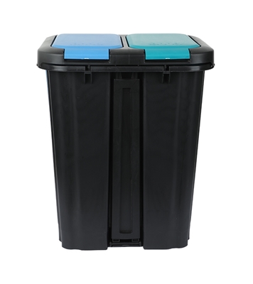 Buy Twin Paddle Bin 20L Tulip Green 