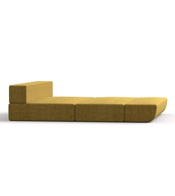 Sofa Cum Bed-Yellow (Single) at Best Price in Bangladesh