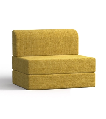 Sofa Cum Bed-Yellow (Semi Double) at Best Price in Bangladesh