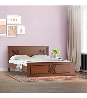 Regal Butterfly Wooden King Bed Best Price in Bangladesh