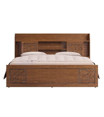 Regal CHEVRON Laminated Board Double Bed Best Price in Bangladesh