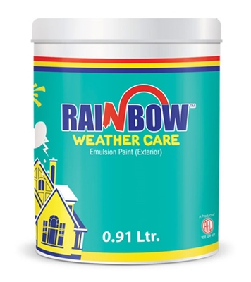 Buy Rainbow Weather Care Exterior 0.91 Ltr Brick Red Online at Best Price	