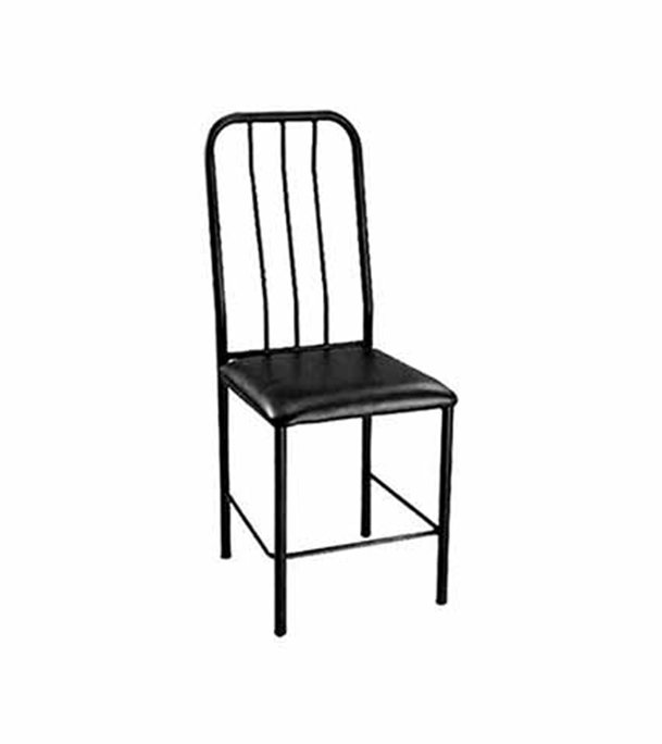 Picture of Regal Crescent Metal Dining Chair Black