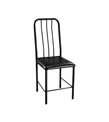 Picture of Regal Crescent Metal Dining Chair Black