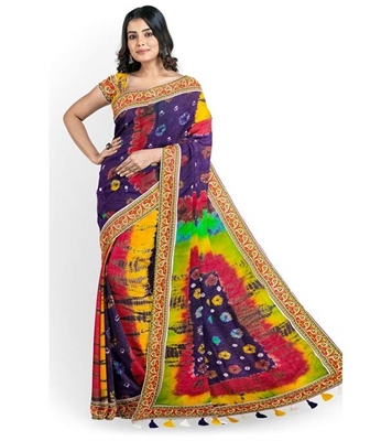 Buy Women's Fashionable Half Silk Saree  Online at Best Price