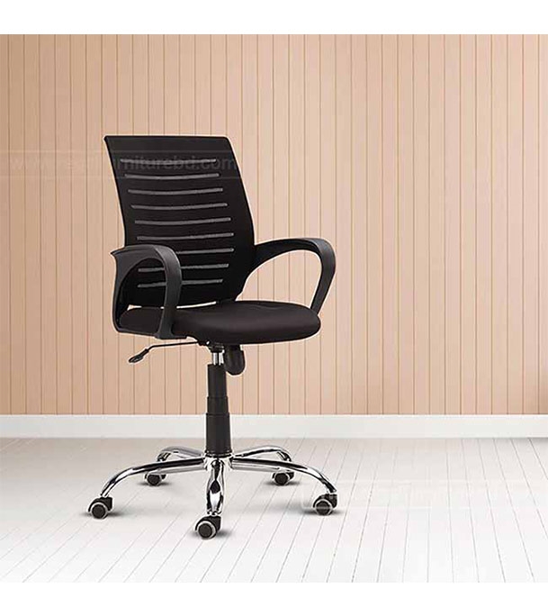 Buy Regal Swivel Chair Black Online at Best Price