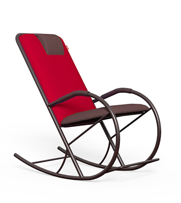 Buy Regal Metal Rocking Chair Black Online at Best Price
