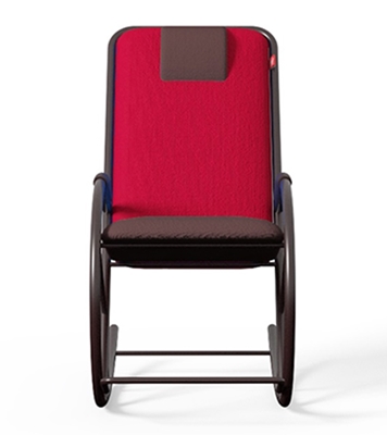 Buy Regal Metal Rocking Chair Black Online at Best Price