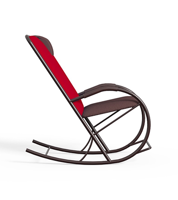 Buy Regal Metal Rocking Chair Black Online at Best Price