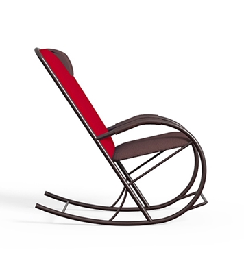 Buy Regal Metal Rocking Chair Black Online at Best Price