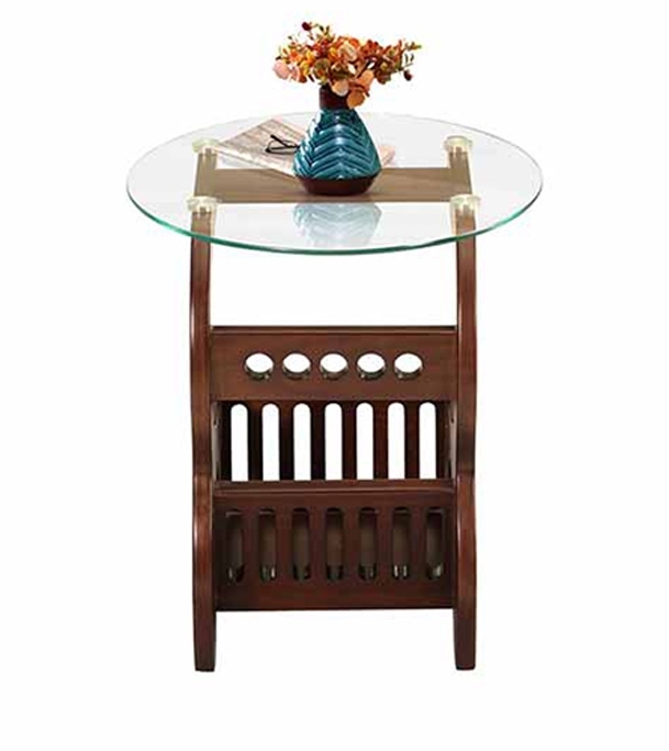 Picture of Regal Wooden Sofa Side Table