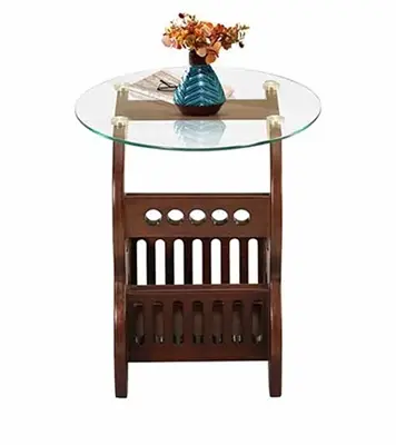 Picture of Regal Wooden Sofa Side Table