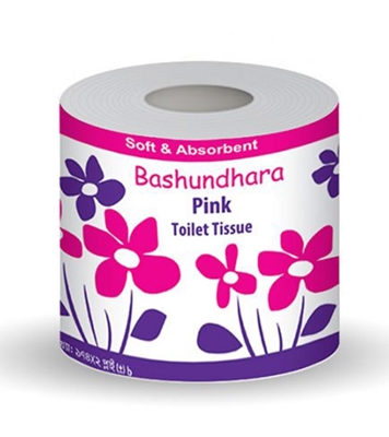Buy Bashundhara Toilet Tissue Regular Pink Online at Best Price