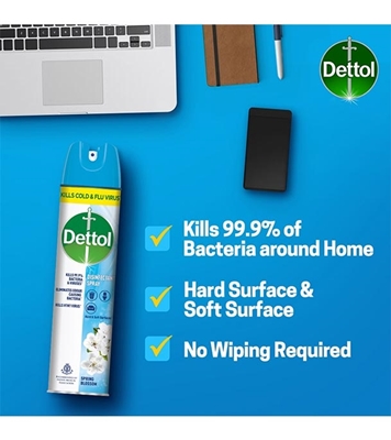  Dettol Disinfectant Spray Spring Blossom 225ml 