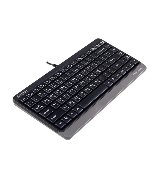 Picture of A4TECH FK11 Grey USB FN-Hotkeys Multimedia Mini Keyboard With Bangla