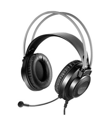 Picture of A4TECH FH200i Fstyler  Stereo Surround Sound Headphone 3.5 mm Jack With PC Adapter Grey