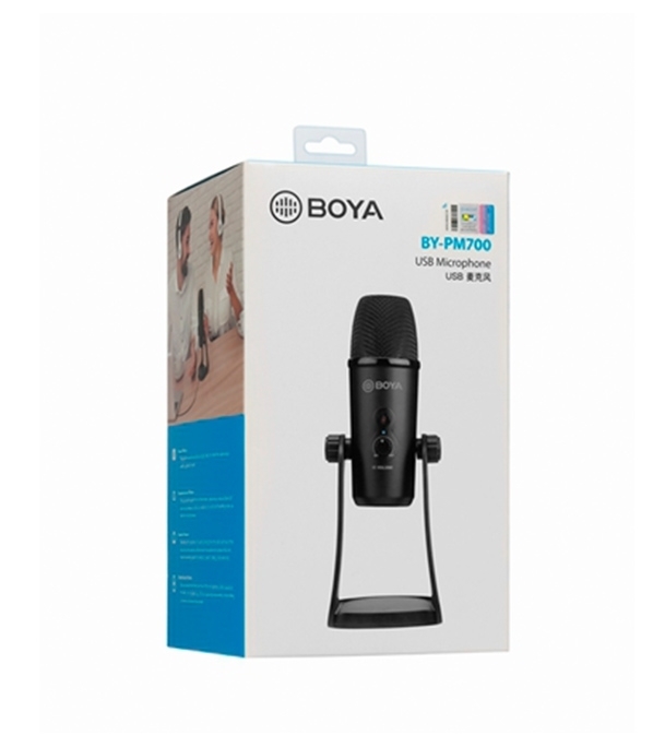 Picture of BOYA BY-PM700 USB Condenser Triple Capsule Microphone