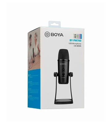 Picture of BOYA BY-PM700 USB Condenser Triple Capsule Microphone