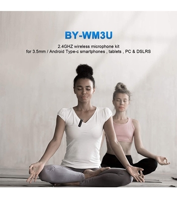 Picture of BOYA BY-WM3U Plug & Play Microphone for Vlogging